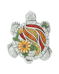 GLITTERING TURTLE STEPPING STONE