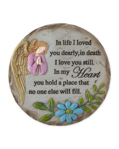 IN LIFE I LOVED YOU DEARLY, IN DEATH I LOVE YOU STILL MEMORIAL STEPPING STONE